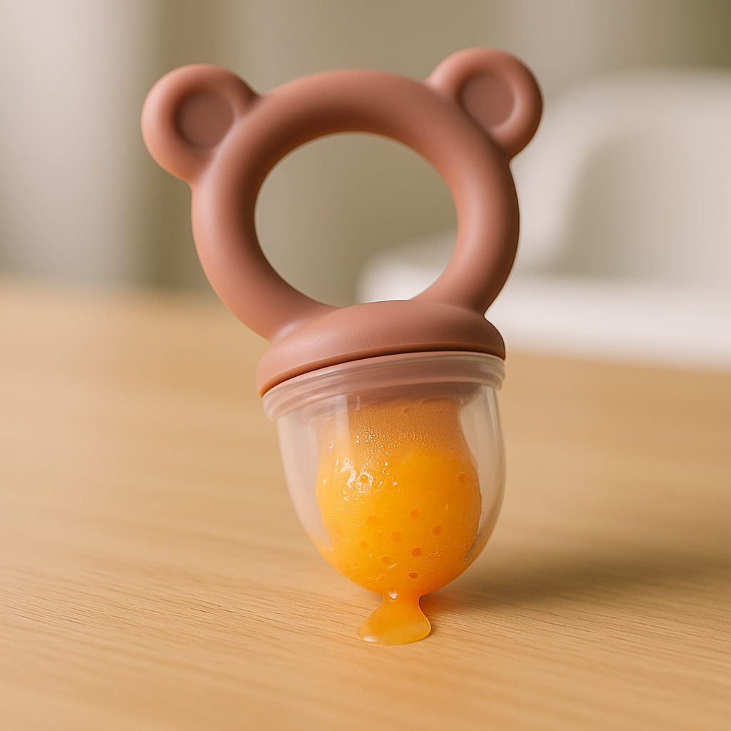 WAJIAYON Baby Breastmilk Popsicle Molds & Fruit Feeders – 3 Pack